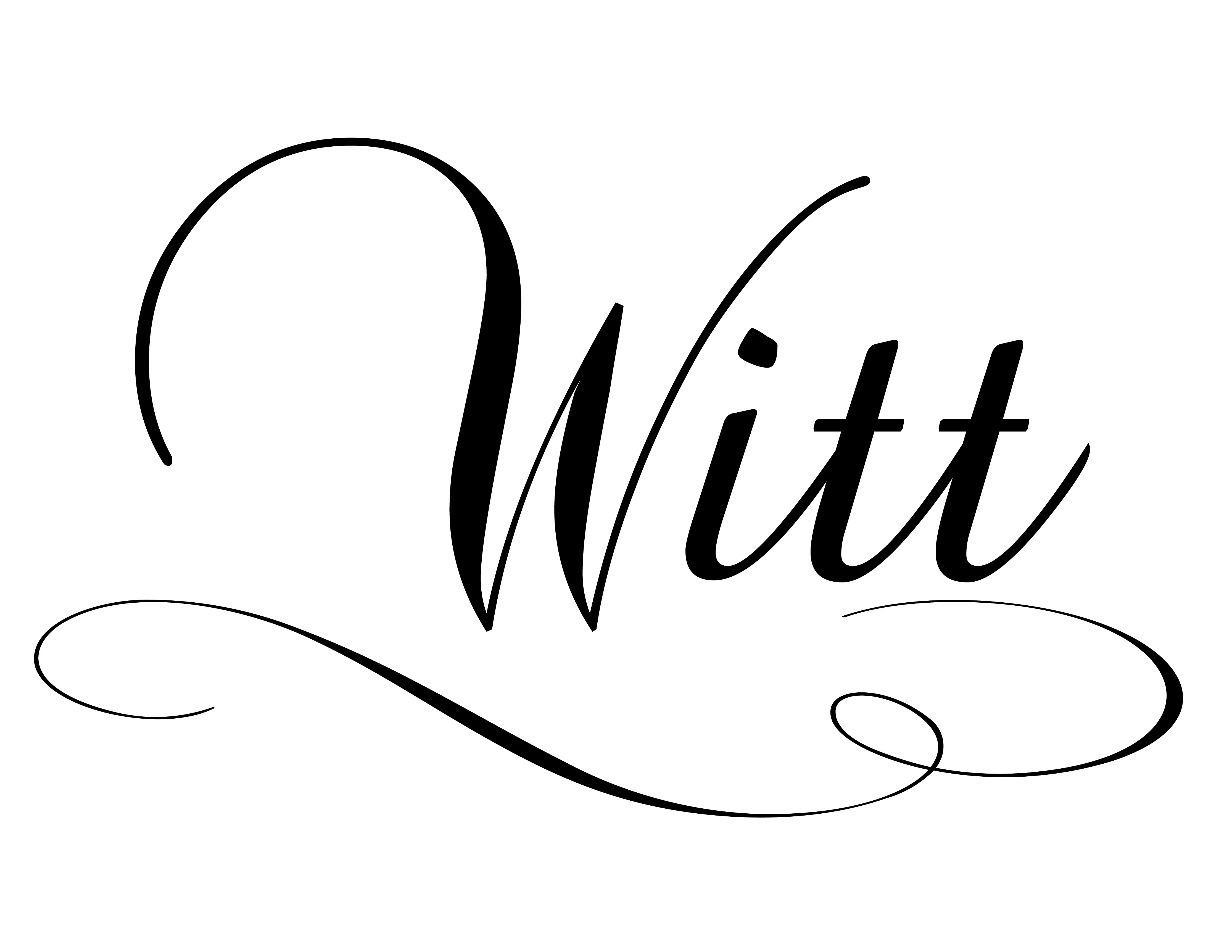 Logotyp Witt Städ & hemservice i Stockholm